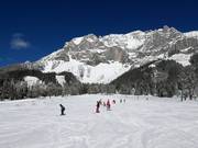 Pista facile presso la seggiovia Bergkristalllift