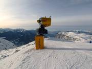 Cannone da neve al Cima Paganella