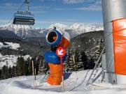 Innevamento della Kühtailebahn