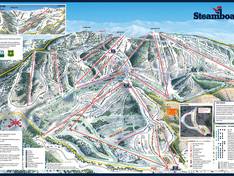 Mappa delle piste Steamboat