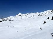 Vista sul comprensorio sciistico Madrisa