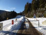 La salita alla Mönichkirchner Schwaig è consentita solo agli ospiti.