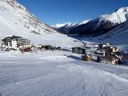 La frazione Wirl del comune di Galtür direttamente presso l’area sciistica