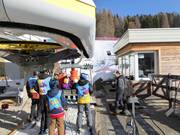 Alle seggiovie è sempre presente il personale