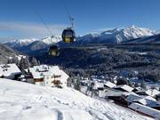 Dorfbahn Königsleiten I - 8pers.| Telecabina con riscald.sed. (monofune, agganc.autom.)