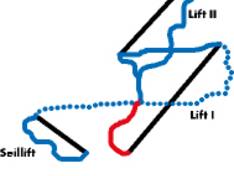 Mappa delle piste Ötzlifte (Rabenkopf) - Kochel am See