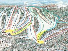 Mappa delle piste Devil's Glen