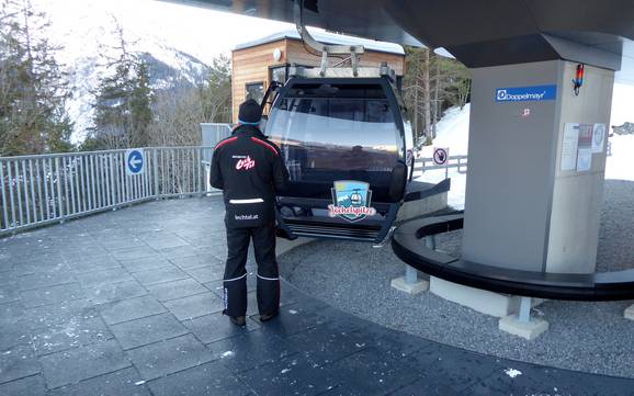 Lechtal: Cortesia nei comprensori sciistici – Cortesia Jöchelspitze - Bach