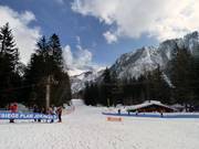 Discesa a valle verso Argentière