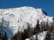 Meravigliose piste di neve fresca al Lawinenstein