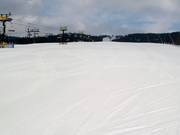 Pista di esercitazione nella zona a valle