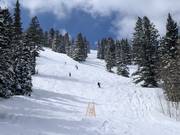 Pista ripida presso la seggiovia Powderhorn II