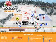 Mappa delle piste Chyrowa