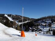 Lancia da neve sulla Hochrindl