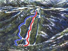 Mappa delle piste Camigliatello Silano
