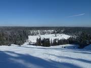 Vista dalla stazione a monte su Kaltenbronn