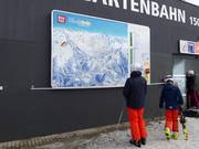 Tabellone informativo alla stazione a valle a Ochsengarten