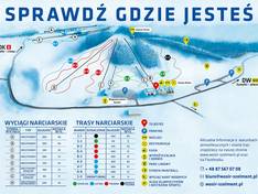 Mappa delle piste Szelment