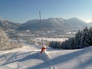 Innevamento con lance a Wegscheid