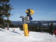 Cannone da neve ad alte prestazioni nell’area sciistica di Trysil