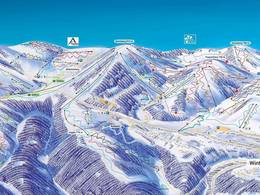 Mappa delle piste Winterberg (Skiliftkarussell)