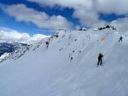 Vista lungo la CPR Ridge