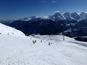 Pista presso la seggiovia Gendusas