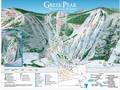 Mappa delle piste Greek Peak