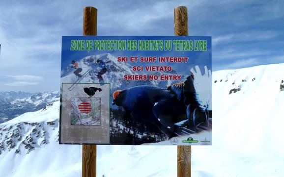 Val di Susa: Rispetto ambiente dei comprensori sciistici – Ecologia Via Lattea - Sestriere/Sauze d'Oulx/San Sicario/Claviere/Monginevro