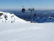 Preparazione perfetta delle piste nell’area sciistica Whakapapa