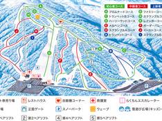 Mappa delle piste Grandee Hatoriko