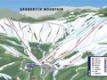 Mappa delle piste Sasquatch Mountain - Hemlock Valley