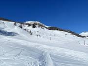 Discesa a valle Saluver verso Celerina