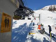 Fleschenlift - Skilift con T-bar/ancora
