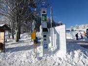 In tutti i parcheggi è necessario acquistare un biglietto di parcheggio.