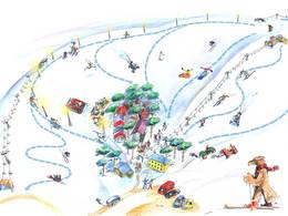 Mappa delle piste Orlovka