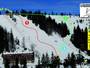 Mappa delle piste STIV Čertovica