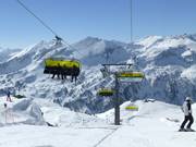 Panoramabahn - 6pers.| Seggiovia ad alta velocità (ad agganc. autom.) con cupola di prot. e riscald. sedile