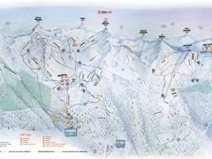 Mappa delle piste Grimentz/Zinal