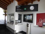 Moderna stazione a valle a Falera