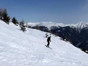 Pendio di neve fresca presso lo skilift Hochsonnlift