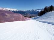 Discesa Watles sotto la stazione intermedia (discesa a valle)