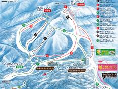 Mappa delle piste Minakami Kogen