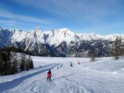 Piste con vista sul Totes Gebirge