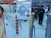 Accesso ai bambini agli impianti di risalita