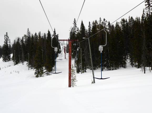Kirintövaara T-Bar - Skilift con T-bar/ancora