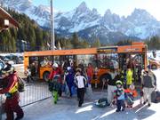 Skibus a San Martino di Castrozza