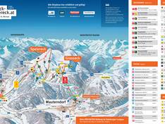 Mappa delle piste Grosseck/Speiereck - Mauterndorf/St. Michael