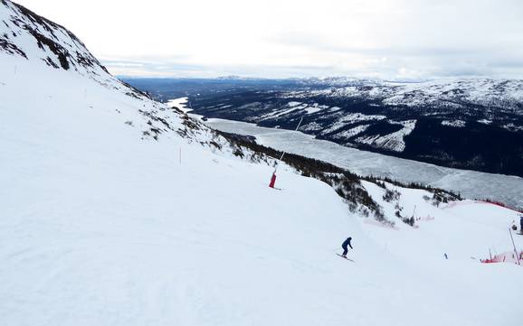 Sciare in Svezia Settentrionale