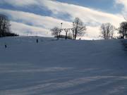 Discesa principale presso gli impianti di risalita 2 e 3